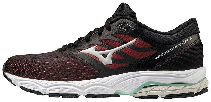 MIZUNO WAVE PRODIGY 3 BĚŽECKÁ OBUV DÁMSKÁ - Černá, Červená č.1