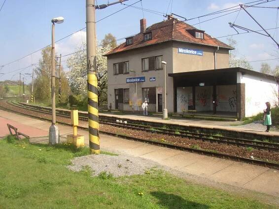 zastávka Mirošovice u Prahy (pásmo 2)