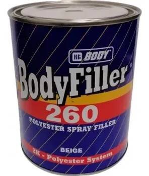 HB BODY 260 filler - stříkací tmel 1L