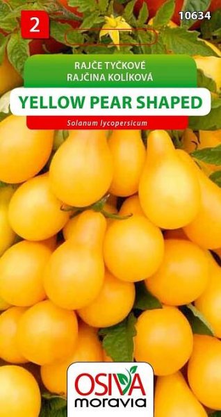 Osiva Moravia Yellow Pear Shaped rajče tyčkové rybízové 0,2 g od 13 Kč