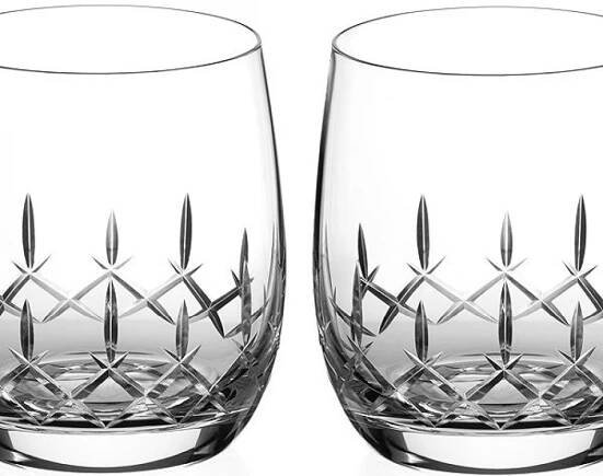 Diamante skleničky na lihoviny Classic 2 x 350 ml