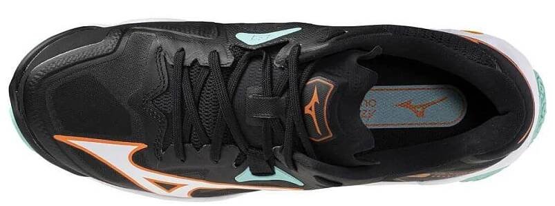 Mizuno Wave Lightning Z8 U black / tangelo / ice green - Runsport.cz