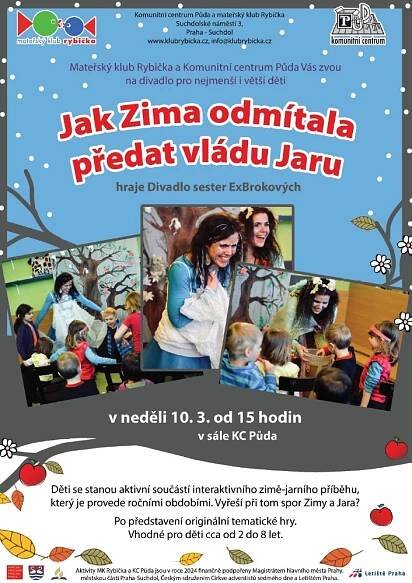 Divadelní pohádka pro děti - Městská část Praha-Suchdol