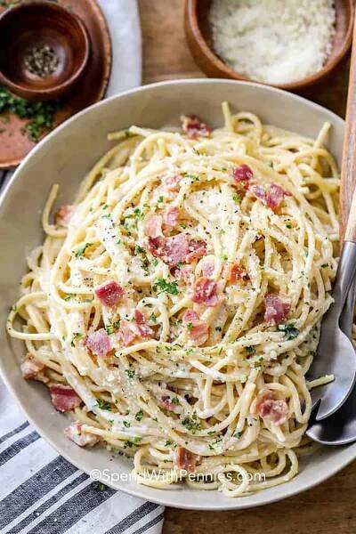 ▷ Carbonara špagety