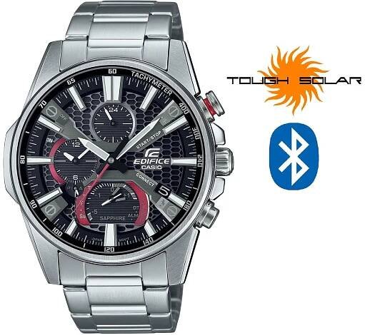 Casio Edifice Bluetooth Connected Solar EQB-1200D-1AER (650) - Dar Bylin