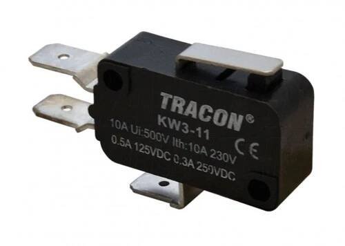mikrospínač KW3-11 1xCO 16(4)A/250V IP00 TRACON
