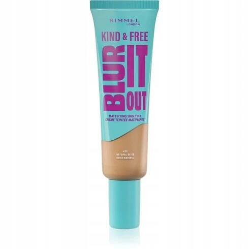 Makeup Rimmel London Kind & Free Blur It Out Mattifying Skin Tint 400 Natural Beige 30 ml