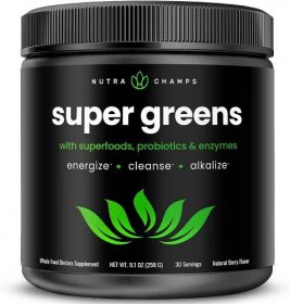 Athletic Greens alternative: Super Greens Powder Premium Superfood 