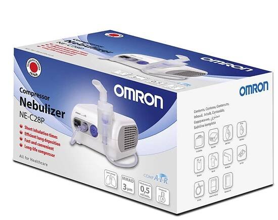 OMRON C28P CompAir Nebulizzatore per aerosol (VVT) - 3 | OMRON IT