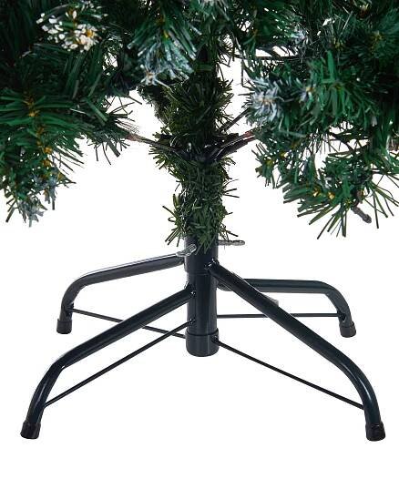 Vánoční stromeček matný osvícený 120 cm zelený PALOMAR_813109