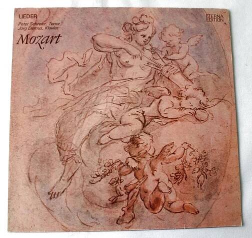 LP - Mozart, Peter Schreier, Jörg Demus – Lieder (s9) - Hudba