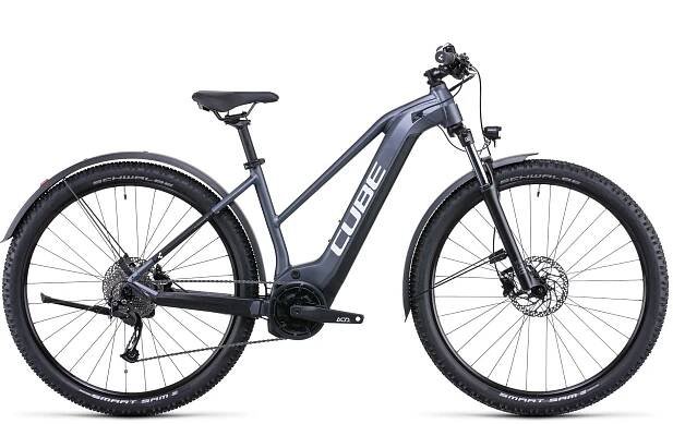 Cube Reaction Hybrid Performance 625 Allroad Lady - Metallicgrey´n´white