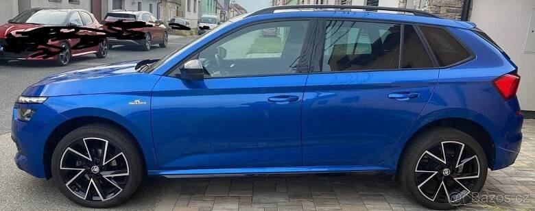 Škoda KAMIQ Monte Carlo - 1,5TSI 110kW modrá RACE