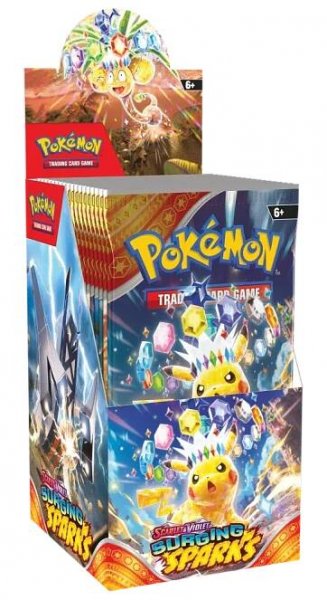 Pokémon TCG SV08 Surging Sparks Kiosk Booster Box