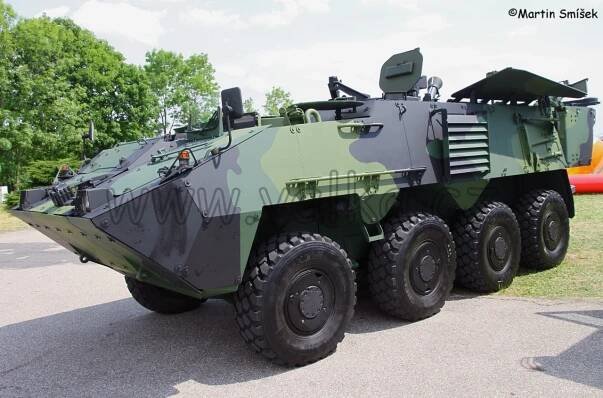Pandur II 8x8 : Rakousko (AUT)