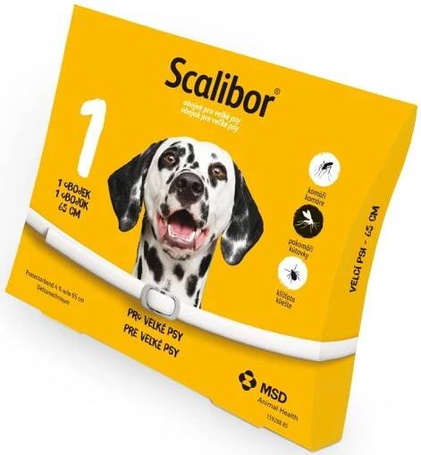 Scalibor obojek pro velké psy 65 cm