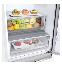 LG Kombinovaná chladnička LG | E | 341 l | Smart Invertorový kompresor | DoorCooling+™, GBB61SWJMN, thumbnail 9