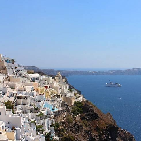 Z Heraklionu: Celodenní výlet na Santorini s volitelnou dopravou | GetYourGuide