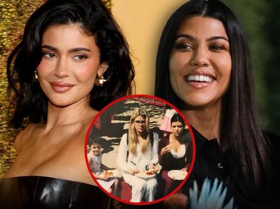 Kourtney Kardashian sdílí návrat obrázku Kylie Jennerové na 28. narozeniny