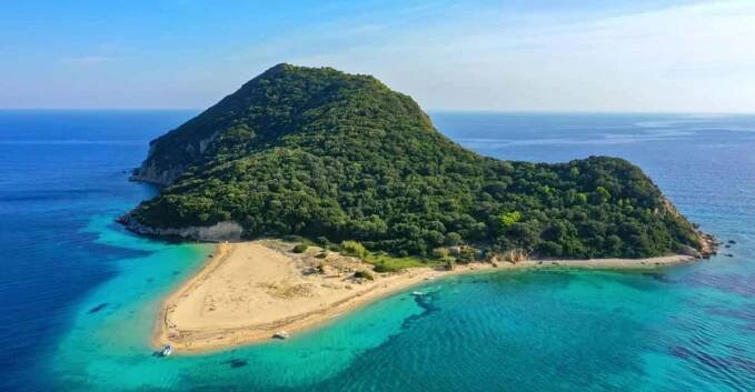 Zakynthos: Půldenní výlet na Želví ostrov a do jeskyní Keri