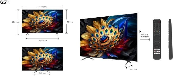 TCL 65" QLED (65C655)