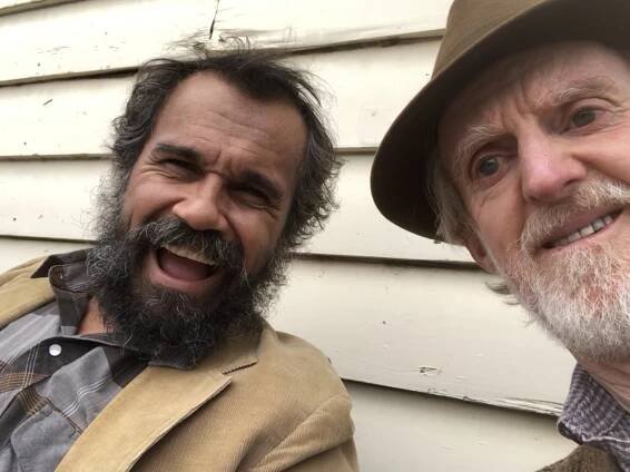Dougie Smalls with Cam (Aaron Pedersen) in Jack Irish
