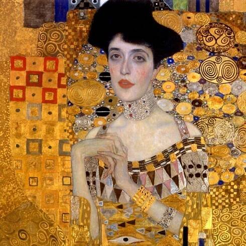 Gustav Klimt: Golden Adele / Zlatá Adele | foto: Profimedia