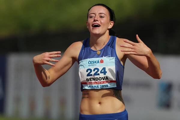 Sprinterka Bendová má dva mistrovské tituly aneb VÝSLEDKY OLYMP CS MV v týdnu 10.-16. 6.