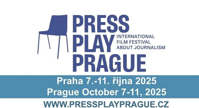 Press Play Prague - Mezinárodní filmový festival o novinářství hledá plakát - Culturenet
