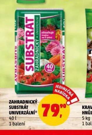 Penny Market Zahradnický substrát univerzální nabídka