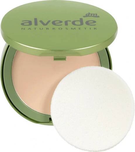 alverde naturkosmetik kompaktní make-up 15 Soft Beige 9 g