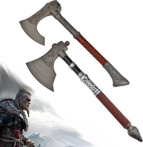 Chladné zbraně Assassin's Creed Valhalla vikingské sekery Eivor's Axes 60 cm