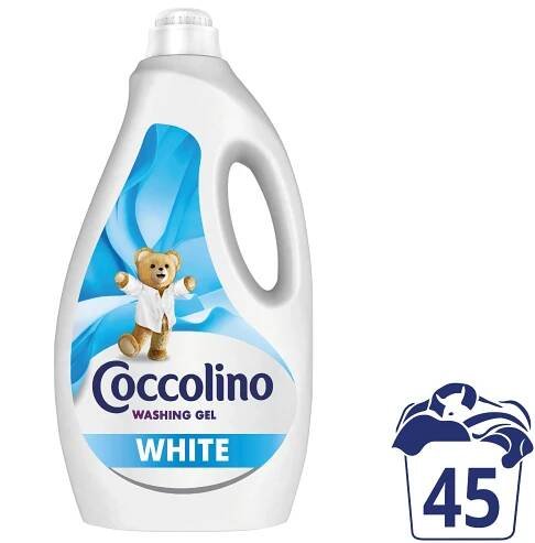 Coccolino Care White gel na praní 1,8 l 45 PD