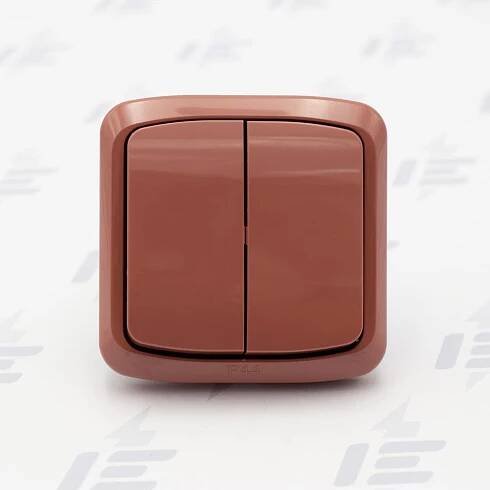 TANGO IP44 Kompletní vypínač č. 5 s rámečkem 3558A-05940 R2