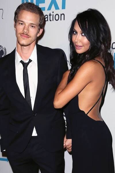 Ryan Dorsey and Naya Rivera attend the 2nd Annual UNICEF Masquerade Ball on October 30, 2014 in Los Angeles, California.
