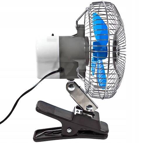 VELKÝ VĚTRÁK VENTILÁTOR DO AUTA OTOČNÝ KLIPS TIR BUS 24V OSCILACE za 300.00CZK - Allegro