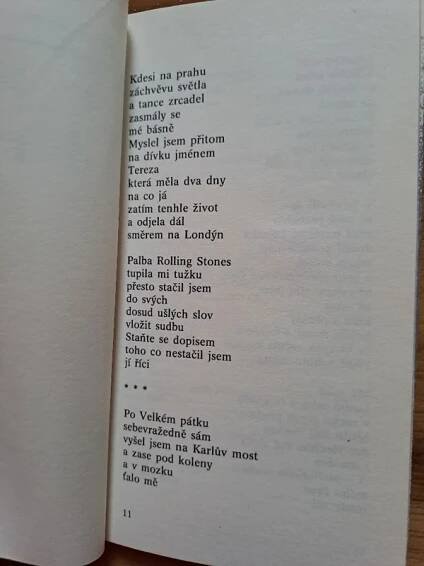 Frey, Petr: Rock za zrcadlem : sbírka básní, 1990 - Antikvariát Štáfl a spol.