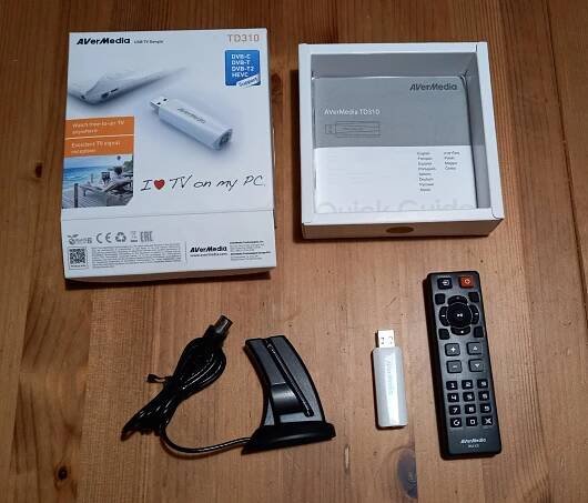 Televizní karta AverMedia TD310 pro DVB-T2 - Počítače a hry