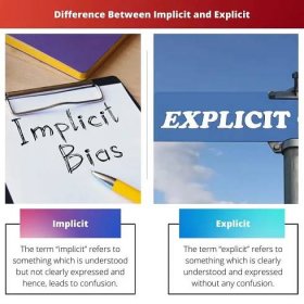 Rozdíl mezi implicitním a