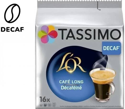 Tassimo L'or Lungo Decaf Bezkofeinová káva 16 ks