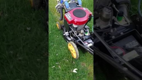 Turbo lawnmower - YouTube