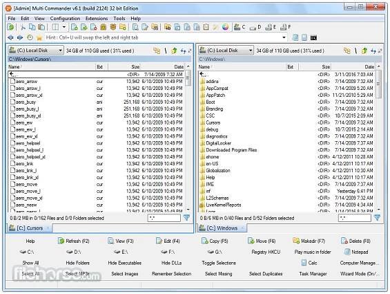 Multi Commander 15.5.0 Build 3102 (64-bit) Screenshot 1