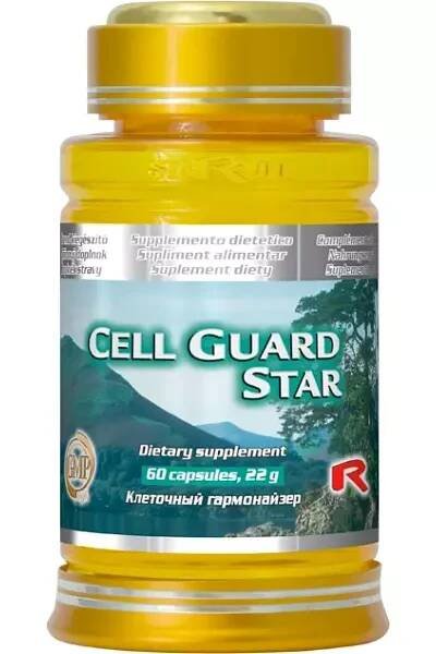 CELL GUARD STAR pro ochranu buněk se 7 antioxidanty