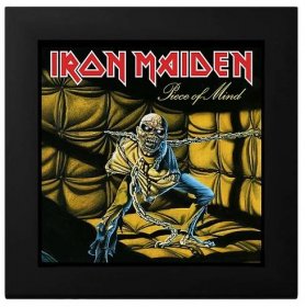 2 oz Ag stříbrná mince Heavy Metalová kapela Iron Maiden – Piece of Mind