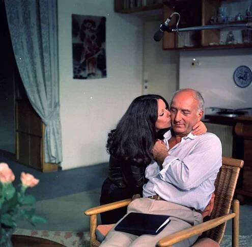 Sanitka. Otakar Brousek st. a Eva Hudečková