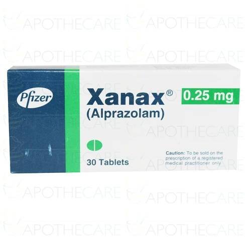 Alprazolam 0.25 mg online