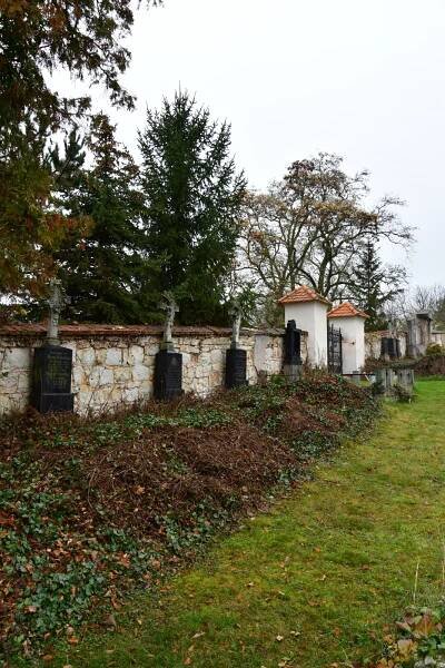Liběšovice | Detail des Friedhofs | Databáze historických hřbitovů