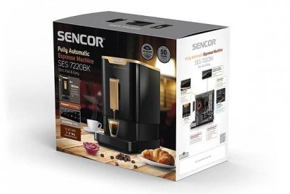 Sencor Automatický kávovar SES 7220BK