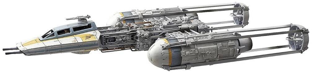 Revell 01209 Y-wing Starfighter - Bandai sci-fi model, stavebnice 1:72 : Půhy.cz