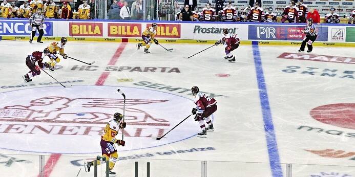 VIP lístek na domácí utkání HC Sparta Praha